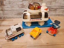 1984 Vintage Playworld Lil Playmates Space Station Playset INCOMPLETE BASE PART picture