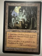 Magic: The Gathering Ancient Tomb, Lightly Played LP (Tempest, 1997) picture