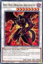 Yugioh Hot Red Dragon Archfiend 1st Edition Rare MGED-EN067 NM picture