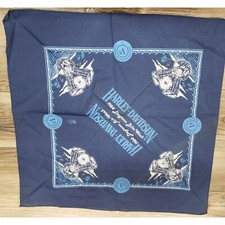 VTG NWOT HARLEY DAVIDSON 1984 DAYTONA BIKE WEEK V2 DESIGN HEADBAND BLACK BLUE picture
