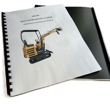 1-Ton Mini Excavator Compact Track Hoe AGT MX12R Operation & Maintenance Manual picture