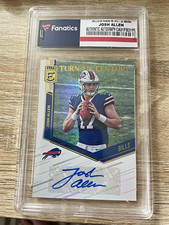 2018 Panini Donruss Elite Turn of the Century Auto Josh Allen RC TC-JA /99 picture