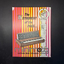 VINTAGE MOOG MINI MOOG INFORMATIONAL BROCHURE picture