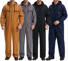 Work Coveralls for Men Mechanic Jumpsuit Hooded Work Coverall Crawl Suit Overall picture