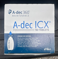A-dec ICX 50 Tablets Dental Unit Waterline Maintenance Solution 90.1064.00 picture