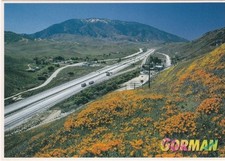 Aerial View Postcard-Interstate 5-GORMAN, California picture