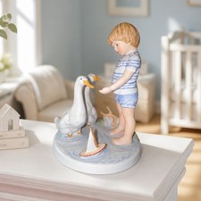 Frances Hook’s 1984 ‘Spring’ Four Seasons Collection Boy With Ducks Numbered picture