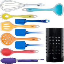 11-Piece All-in-One Silicone Kitchen Utensil Set, Multicolor + [FREE SHIPPING] picture