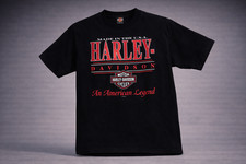 Vintage Harley Davidson T Shirt Large Made USA 1997 Dick Farmers Orlando FL picture