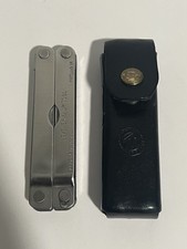 Marlboro Unlimited Leatherman Multi Tool Knife with Sheath Excellent Condition picture