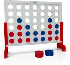 Bolaball Giant 4 in a Row Outdoor Board Game - 2.6 Ft Jumbo Lawn & Yard Game picture