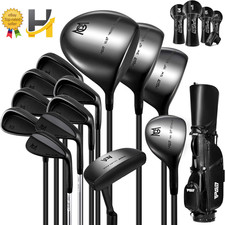PGM Men's 19 Piece Complete Golf Club Set Right Hand Regular Graphite Shaft Bag picture