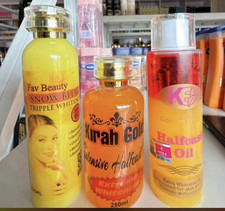 Fav Beauty, Kirah Gold, KE oil 3 piece set. picture