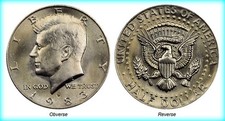1983-D Kennedy Half Dollar ~ Choice BU MS UNC UNCIRCULATED 50c ~ US Coin picture