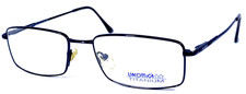 LUXOTTICA 1349 4067 NOS Italy Blue 54-18-140 Eyeglasses Frame picture