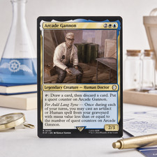 MTG Commander Deck - Arcade Gannon (White/Blue) Aristocrats EDH picture