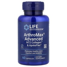 Life Extension ArthroMax Advanced with NT2 Collagen AprèsFlex 60Caps Boswellia picture