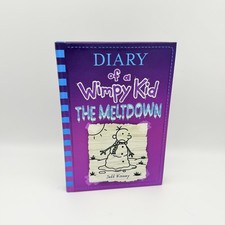 DIARY OF A WIMPY KID The Meltdown #13 BY JEFF KINNEY SIGNED COPY Autographed picture