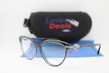 NEW BVLGARI BV 4171-B 5466 BLACK CLEAR AUTHENTIC EYEGLASSES 54-16 picture