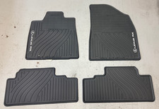 LEXUS RX350/450H 2010-2012 4 PCS BLACK ALLWEATHER FLOOR MATS PT908-48102-02 picture