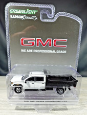 Greenlight 2022 GMC Sierra 3500HD Dually SLT Dump Truck 1/64 picture