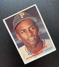 1957 TOPPS Roberto Clemente Pittsburgh Pirates #76 Baseball Card Bob picture
