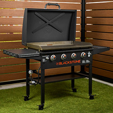 Blackstone Outdoor Griddle, 4-Burner Propane Gas Flat Top with Hood, 36x21 picture