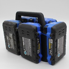 Kobalt 24 volt 6 Slot Battery Caddy Carrying Case Battery Holder picture