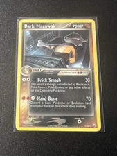 Dark Marowak 7/109 Non Holo Rare Team Rocket Returns Pokemon Moderately Played picture