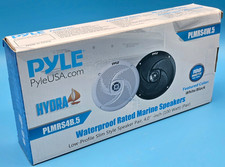 PYLE Hydra 100W Waterproof  Marine Speakers (Black) PLMRS43WL.5 *NEW* picture
