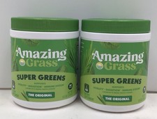 2X AMAZING GRASS SUPER GREENS THE ORIGINAL 30 SERVINGS EACH EXP 7/27+ picture