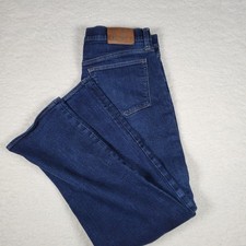 J.Crew Jeans Straight Leg Mens 34x32 Dark Indigo Blue Denim Classic 5-Pocket picture