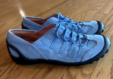 Privo By Clarks Ebb Blue Suede Walking Comfort Walking Shoes Sz 9M Outdoors picture