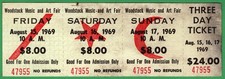 Woodstock Vintage 1969 3 Day Ticket picture