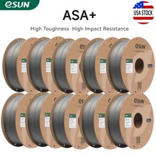 2/4/10KG eSUN ASA+ 3D Printer Filament Weather Resistant 1.75MM 1KG Sliver Lot picture