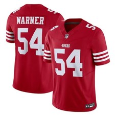 Fred Warner #54 49ers Stitched Red&Black Men’s Jersey picture