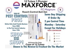 12 ENVU Maxforce FC Magnum Cockroach German Roach Pest Control Gel Bait 33g tube picture