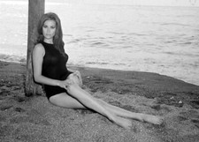 French Actress CLAUDINE AUGER Retro Picture Poster Photo Print 8.5x11 picture