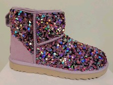 1112515 UGG Australia STELLAR Mini Sequin AMAZING Sparkle Boots I LOVE SHOES picture
