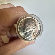 1946-S Jefferson Nickel 5C San Francisco S Mint Mark Business Strike Roll picture