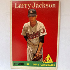 Topps 1958 #97 Larry Jackson St. Louis Cardinals MLB Baseball Card picture