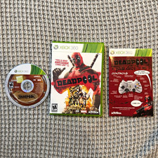 Deadpool - Xbox 360 MINT Disc w/ Case Manual Complete in Box Tested and Working picture