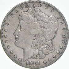 VG/F 1901-S Morgan Silver Dollar (1 coin) picture