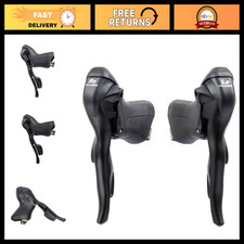 Dual Control Levers 2x8 Speed Shifters for Road Bike Shimano Claris Derailleur S picture