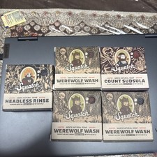 Dr. Squatch Heavy Grit  Soap Bars 5 Pack NEW Mens Werewolf Wash Limited Edition picture