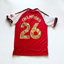 SIGNED Max Dowman Arsenal Premier League Winner 2025/26 Shirt COA Proof picture