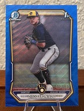 2026 Bowman Chrome - Diego Frontado 1st Bowman #BCP-161 Blue Wave Refractor /150 picture