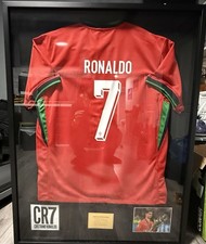 Gorgeous Cristiano Ronaldo Framed Jersey picture
