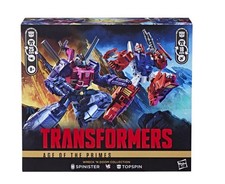 Transformers Age of the Primes Wreck 'n Doom Collection Topspin vs Spinister picture