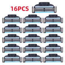 16Pcs MACH 3 Men's Razor Blades Refill Replacement Comfortable Shave Trimmer US picture